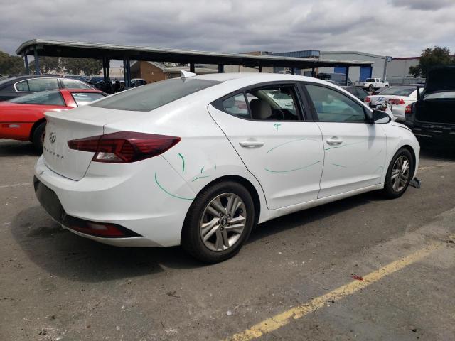 5NPD84LFXKH409100 - 2019 HYUNDAI ELANTRA SEL WHITE photo 3