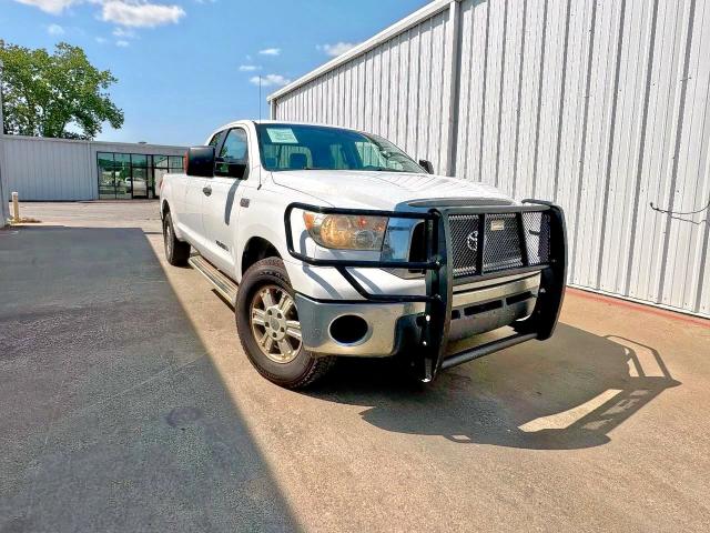 5TFCV54167X004537 - 2007 TOYT TUNDRA DOUBLE CAB SR5 WHITE photo 1