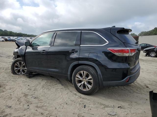5TDJKRFH9FS142014 - 2015 TOYOTA HIGHLANDER XLE შავი ფოტო 2