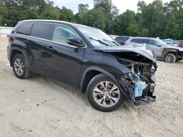 5TDJKRFH9FS142014 - 2015 TOYOTA HIGHLANDER XLE შავი ფოტო 4