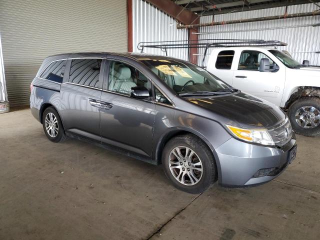 5FNRL5H60CB119662 - 2012 HONDA ODYSSEY EXL GRAY photo 4