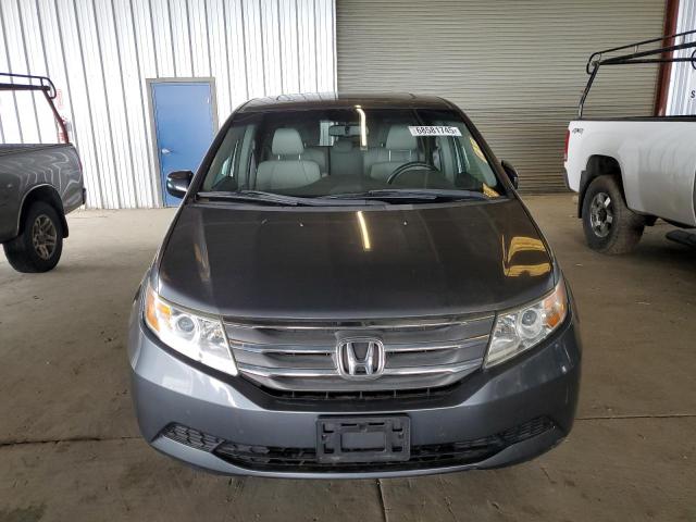 5FNRL5H60CB119662 - 2012 HONDA ODYSSEY EXL GRAY photo 5