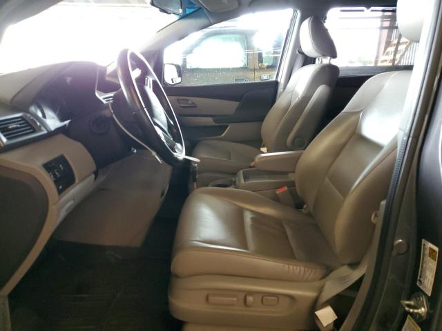 5FNRL5H60CB119662 - 2012 HONDA ODYSSEY EXL GRAY photo 7