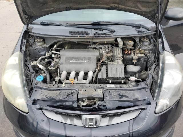 JHMGD37677S002288 - 2007 HONDA FIT S 黑色 照片 11