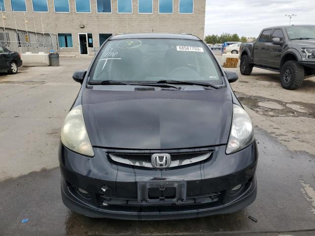 JHMGD37677S002288 - 2007 HONDA FIT S 黑色 照片 5