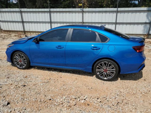 3KPF44AC8NE443915 - 2022 KIA FORTE GT BLUE photo 2