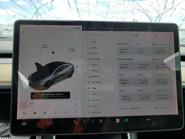 5YJ3E1EA1KF324732 - 2019 TESLA MODEL 3 Grafit foto 9