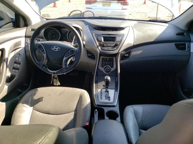 KMHDH4AE0DU695375 - 2013 HYUNDAI ELANTRA GLS GRAY photo 8