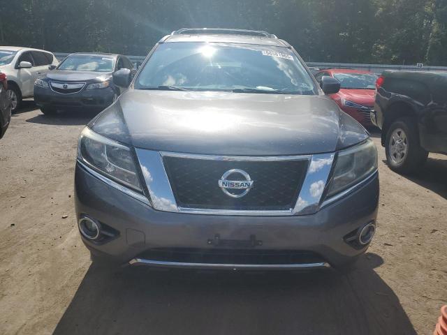 5N1AR2MM9FC676145 - 2015 NISSAN PATHFINDER S GRAY photo 5