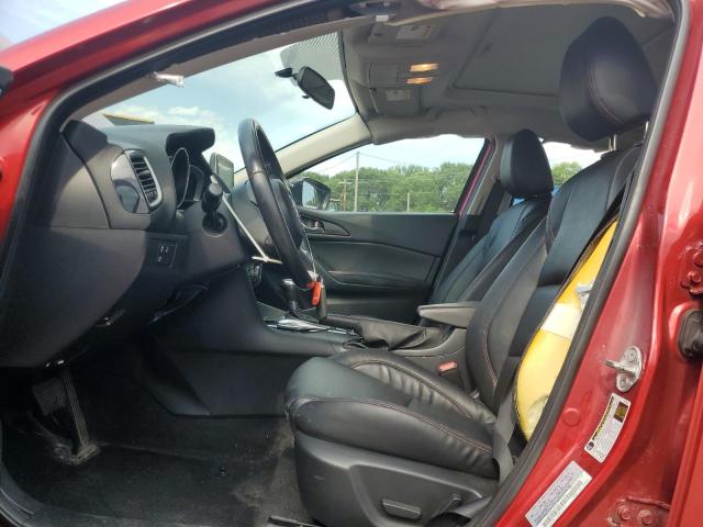 JM1BM1W78E1125580 - 2014 MAZDA 3 GRAND TOURING RED photo 7