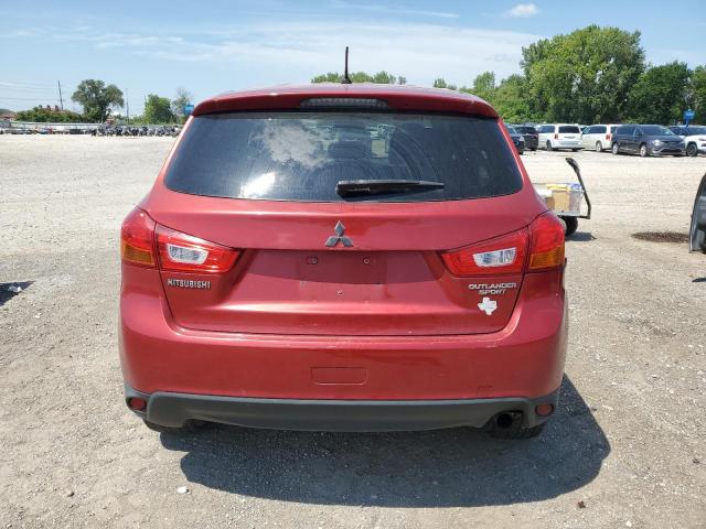 4A4AP3AU3DE021820 - 2013 MITSUBISHI OUTLANDER ES BURGUNDY photo 6