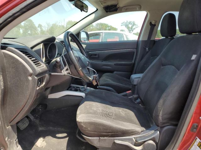 4A4AP3AU3DE021820 - 2013 MITSUBISHI OUTLANDER ES BURGUNDY photo 7