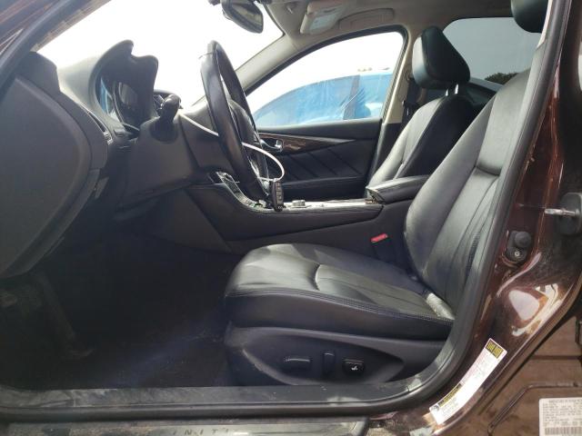 JN1EV7AR7JM610620 - 2018 INFINITI Q50 LUXE 棕色 照片 7