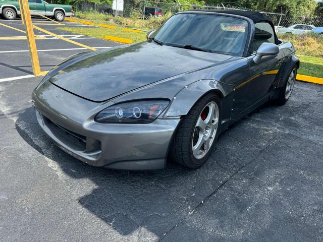 JHMAP11491T006868 - 2001 HONDA S2000 CHARCOAL photo 2