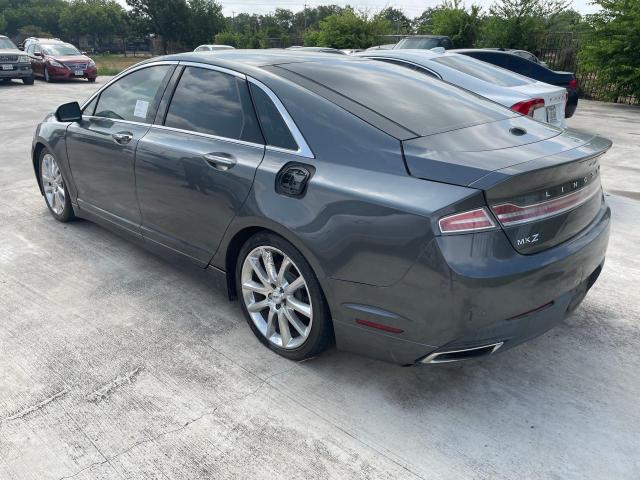 3LN6L2GK4FR615739 - 2015 LINCOLN MKZ CHARCOAL photo 3