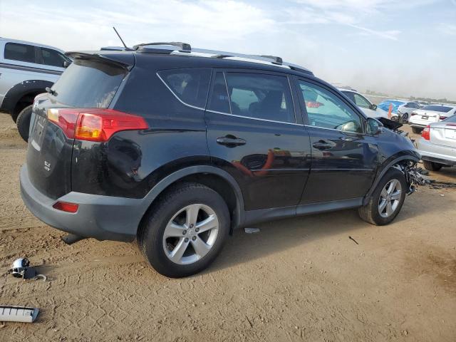 2T3RFREV7EW203386 - 2014 TOYOTA RAV4 XLE BLACK photo 3