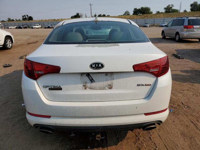5XXGN4A72CG055684 - 2012 KIA OPTIMA EX WHITE photo 6