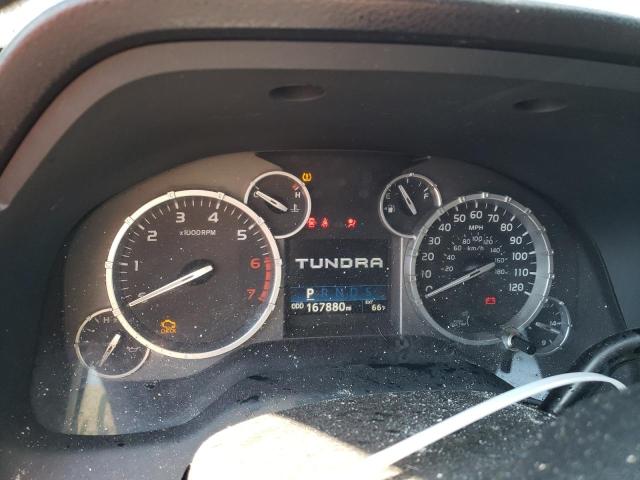 5TFRM5F1XFX083185 - 2015 TOYOTA TUNDRA DOUBLE CAB SR/SR5 SILVER photo 9