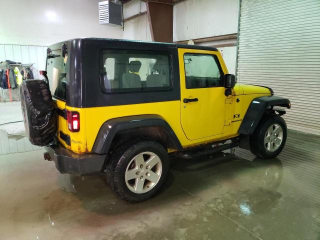 1J4FA24189L730203 - 2009 JEEP WRANGLER X YELLOW photo 3