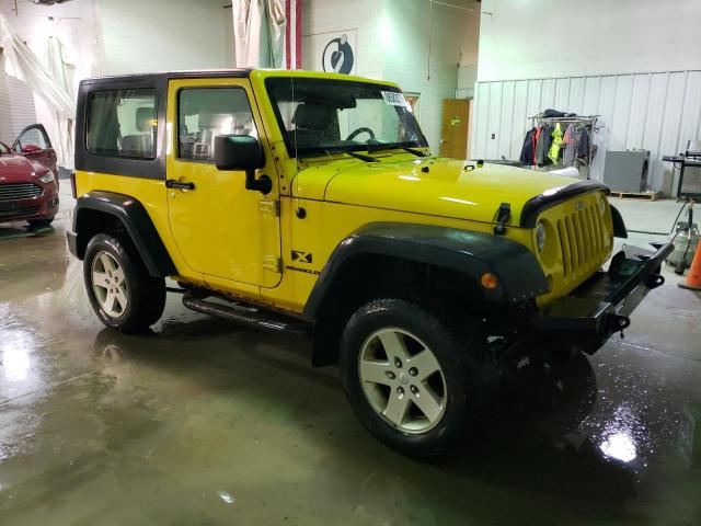 1J4FA24189L730203 - 2009 JEEP WRANGLER X YELLOW photo 4