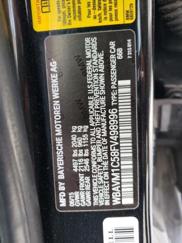 WBAVM1C58FV498996 - 2015 BMW X1 SDRIVE28I BLACK photo 13