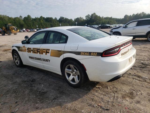 2C3CDXAT2FH845072 - 2015 DODGE CHARGER POLICE WHITE photo 2