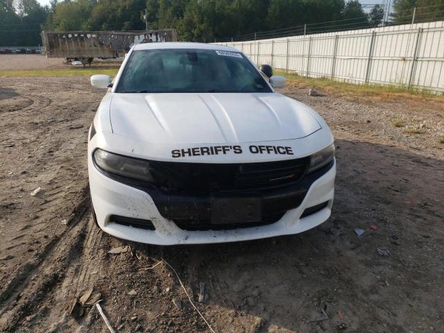 2C3CDXAT2FH845072 - 2015 DODGE CHARGER POLICE WHITE photo 5