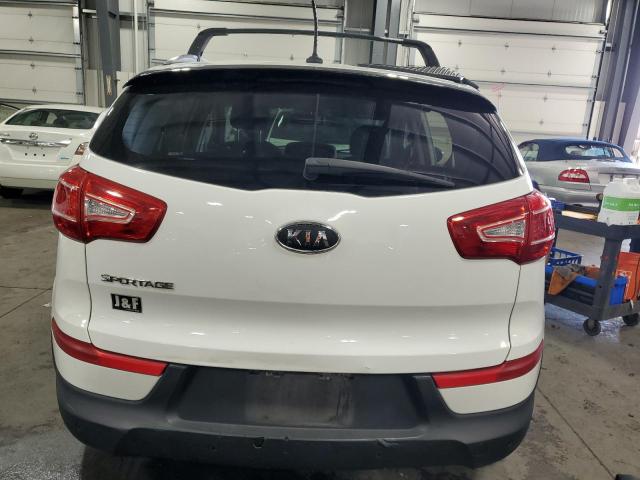 KNDPB3A25C7304916 - 2012 KIA SPORTAGE BASE WHITE photo 6