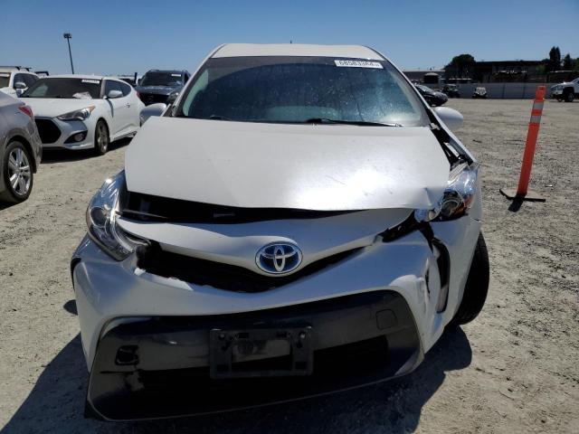 JTDZN3EU1GJ046236 - 2016 TOYOTA PRIUS V WHITE photo 5