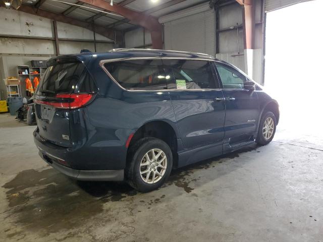 2C4RC1BG4MR602426 - 2021 CHRYSLER PACIFICA TOURING L ლურჯი ფოტო 3