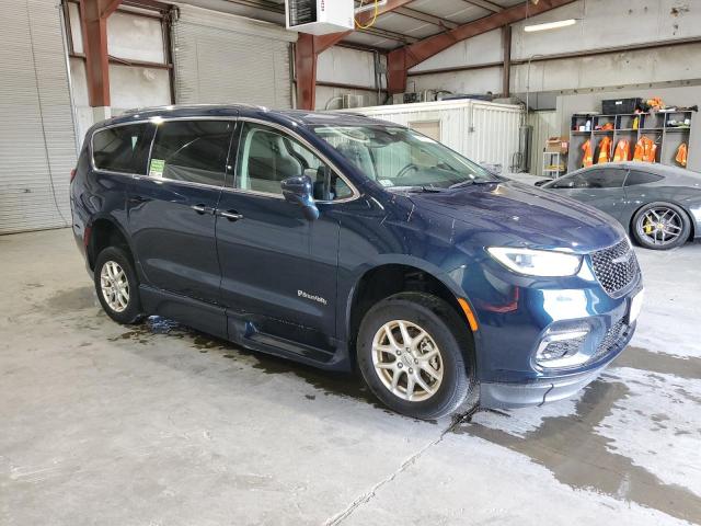 2C4RC1BG4MR602426 - 2021 CHRYSLER PACIFICA TOURING L ლურჯი ფოტო 4