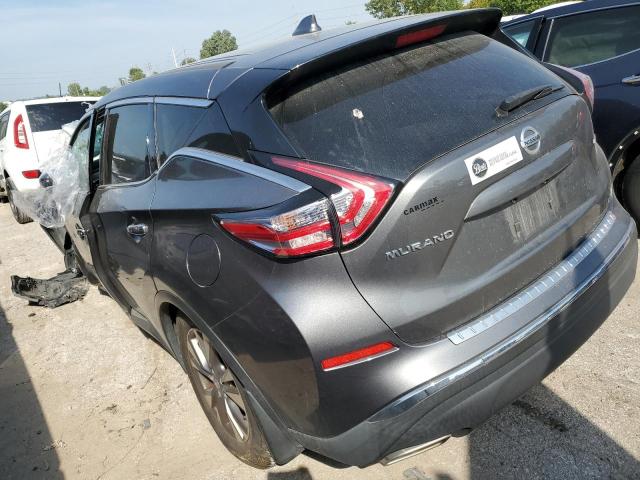 5N1AZ2MH4HN141105 - 2017 NISSAN MURANO S GRAY photo 2