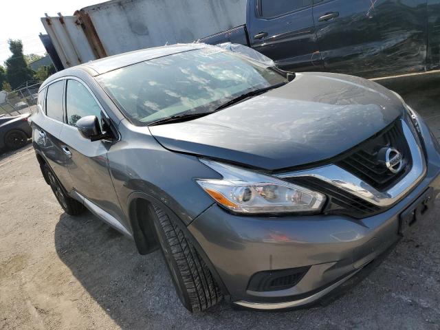 5N1AZ2MH4HN141105 - 2017 NISSAN MURANO S GRAY photo 4