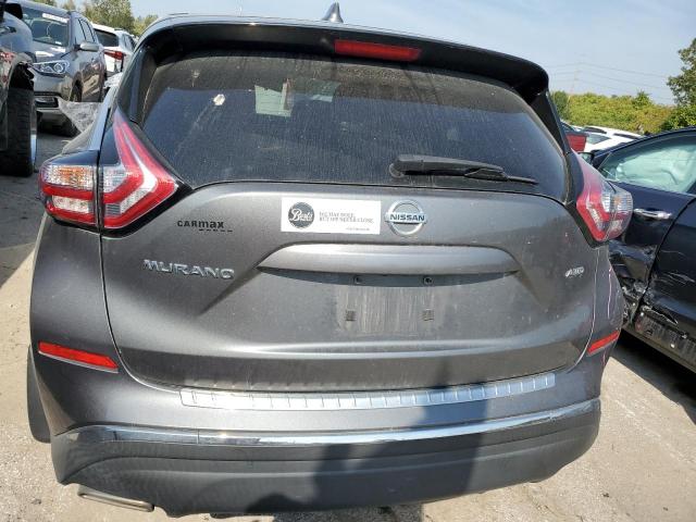 5N1AZ2MH4HN141105 - 2017 NISSAN MURANO S GRAY photo 6