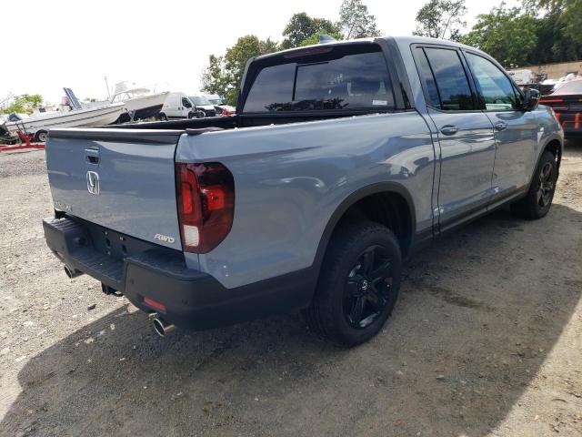 5FPYK3F82PB036481 - 2023 HONDA RIDGELINE BLACK EDITION GRAY photo 3