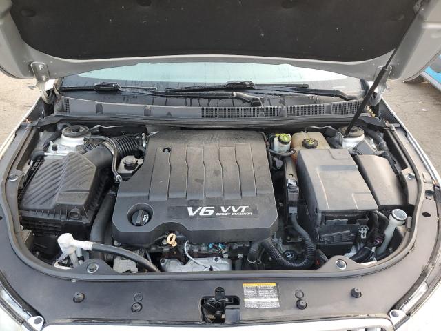 1G4GE5ED7BF196331 - 2011 BUICK LACROSSE CXS SILVER photo 11