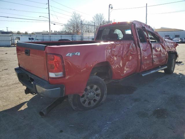 1GT220C81CZ295162 - 2012 GMC SIERRA K2500 SLE RED photo 3