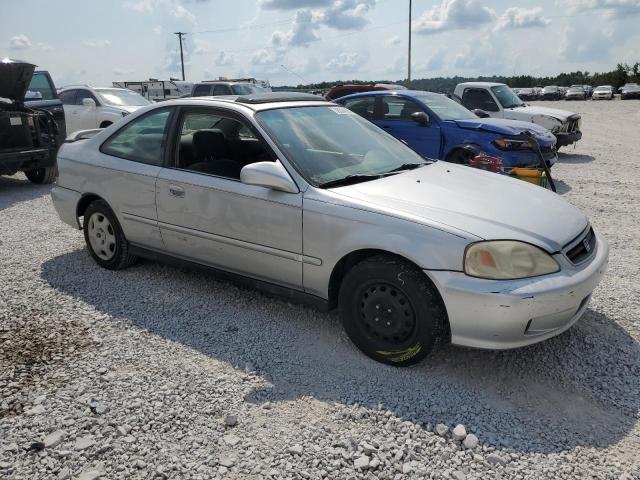 1HGEJ8245YL029068 - 2000 HONDA CIVIC EX SILVER photo 4