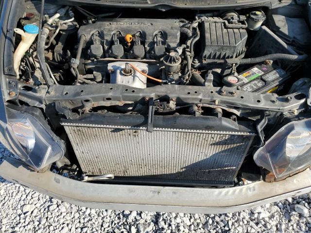 1HGFA16887L088347 - 2007 HONDA CIVIC EX GRAY photo 11