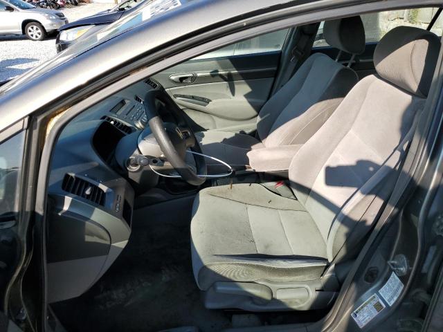 1HGFA16887L088347 - 2007 HONDA CIVIC EX GRAY photo 7