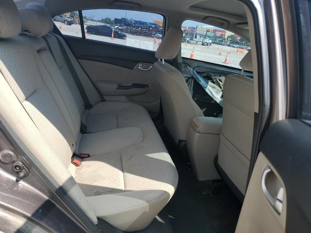 19XFB2F89EE047524 - 2014 HONDA CIVIC EX Qəhvəyi foto 10