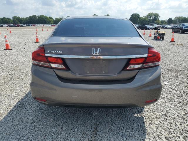 19XFB2F89EE047524 - 2014 HONDA CIVIC EX Qəhvəyi foto 6