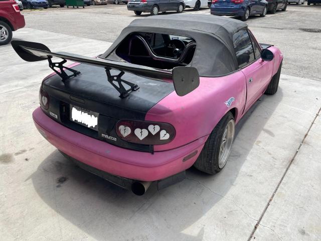 JM1NA3510L0123954 - 1990 MAZDA MX-5 MIATA PINK photo 4