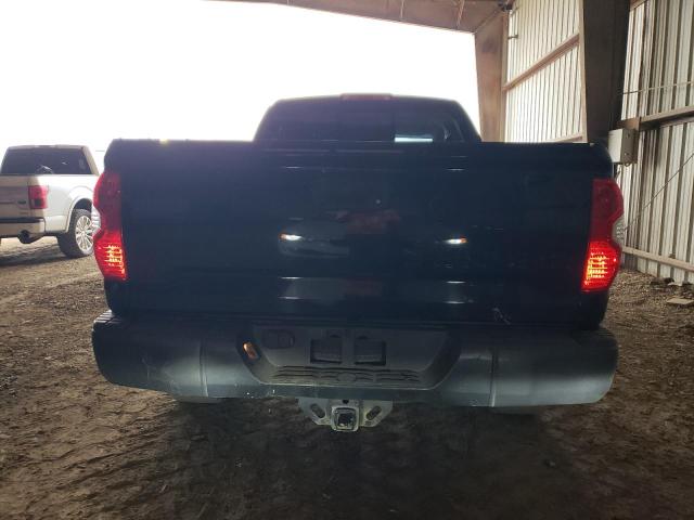 5TFRM5F14HX111906 - 2017 TOYOTA TUNDRA DOUBLE CAB SR/SR5 BLACK photo 6