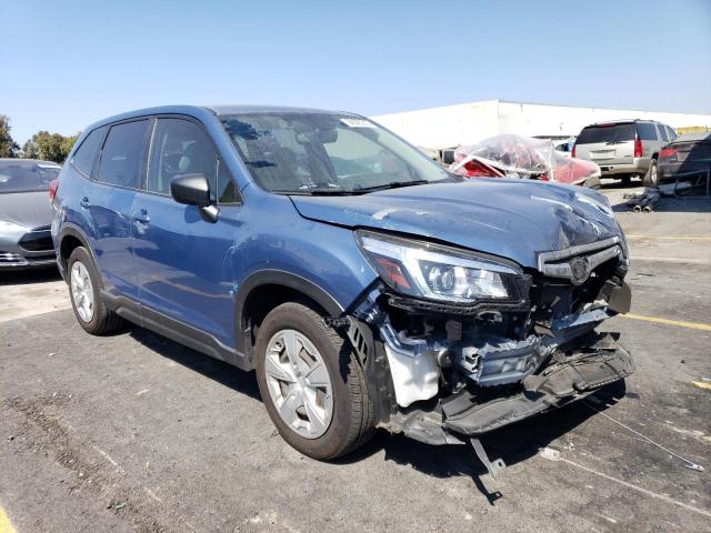 JF2SKAAC8KH482756 - 2019 SUBARU FORESTER BLUE photo 4