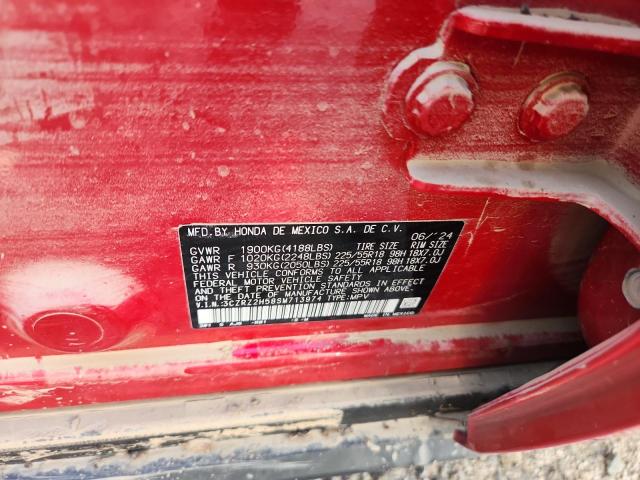 3CZRZ2H58SM713974 - 2025 HONDA HR-V SPORT 红色 照片 14