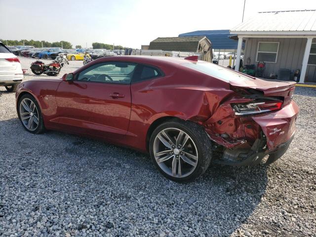 1G1FD1RS3J0122614 - 2018 CHEVROLET CAMARO LT MAROON photo 2