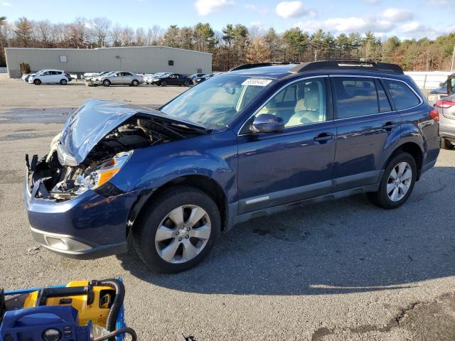 4S4BRBKC6B3314332 - 2011 SUBARU OUTBACK 2.5I LIMITED BLUE photo 1