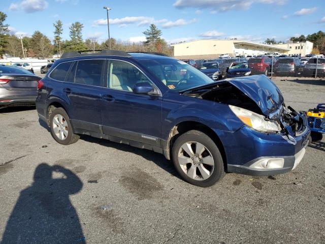 4S4BRBKC6B3314332 - 2011 SUBARU OUTBACK 2.5I LIMITED BLUE photo 4