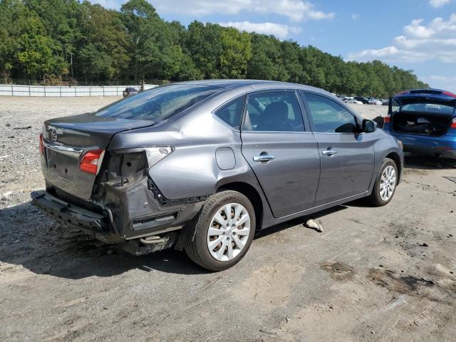 3N1AB7AP7JY318162 - 2018 NISSAN SENTRA S GRAY photo 3